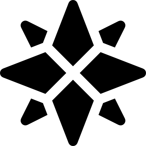 windrose Basic Rounded Filled icon