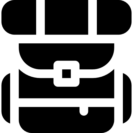 Backpack Basic Rounded Filled icon