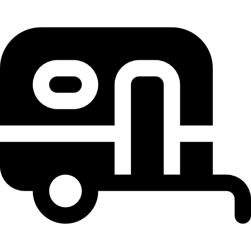 Caravan Basic Rounded Filled icon