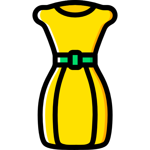 vestido Basic Miscellany Yellow icono