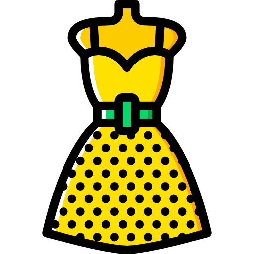 Dress Basic Miscellany Yellow icon