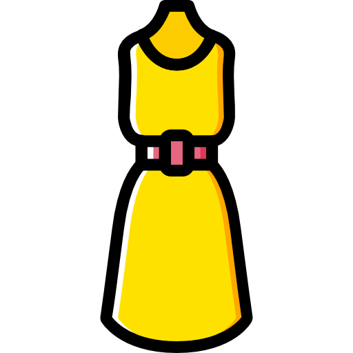 Dress Basic Miscellany Yellow icon