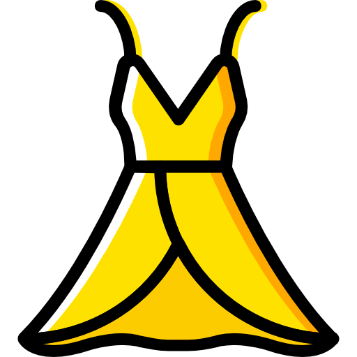 ドレス Basic Miscellany Yellow icon