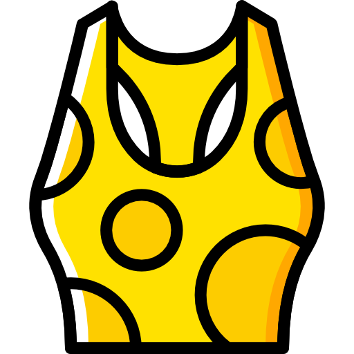 tanktop Basic Miscellany Yellow icoon