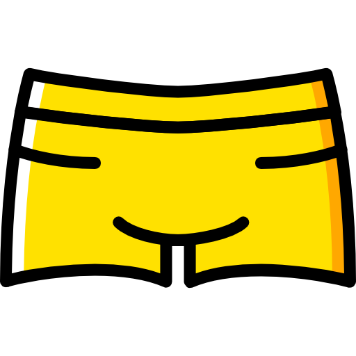 badeanzug Basic Miscellany Yellow icon