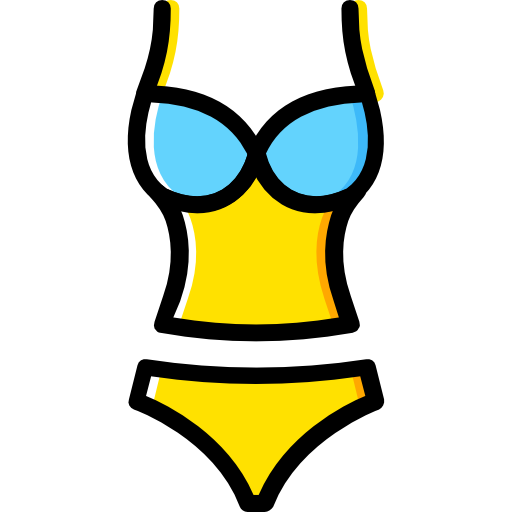 costume da bagno Basic Miscellany Yellow icona