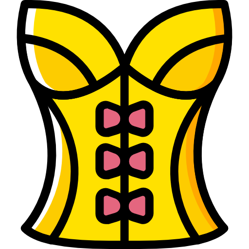 コルセット Basic Miscellany Yellow icon