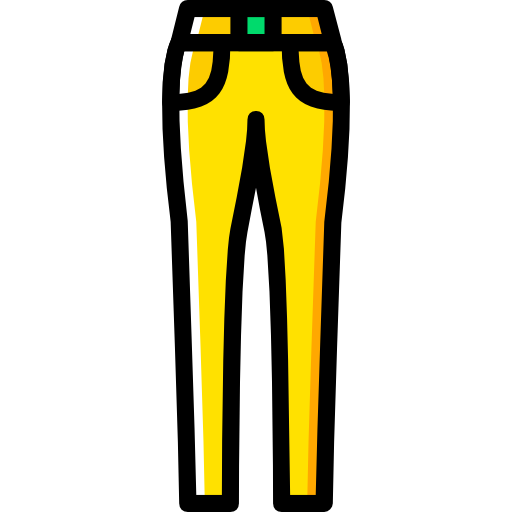 calças Basic Miscellany Yellow Ícone