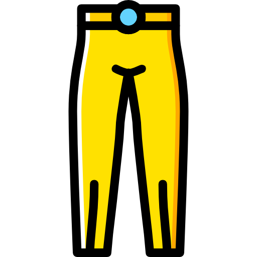 calças Basic Miscellany Yellow Ícone