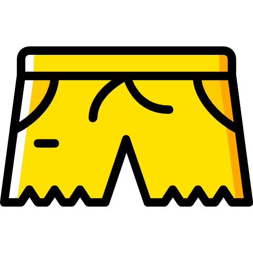 ショーツ Basic Miscellany Yellow icon