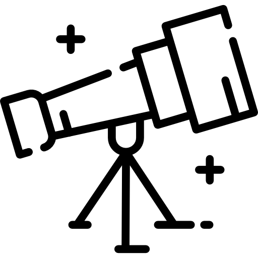 망원경 Special Lineal icon