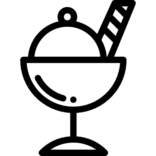 アイスクリーム Detailed Rounded Lineal icon