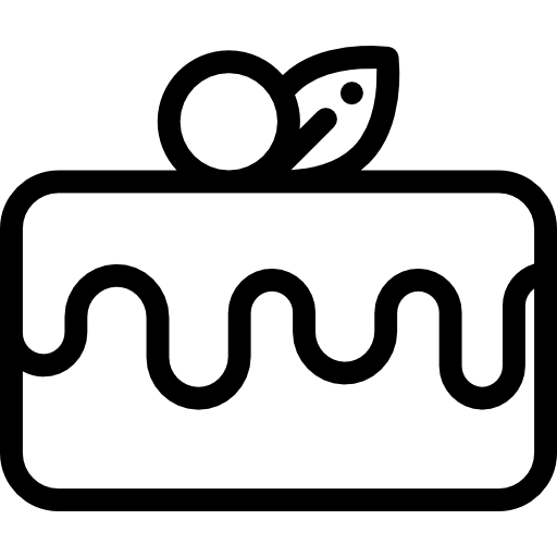 ケーキ Detailed Rounded Lineal icon