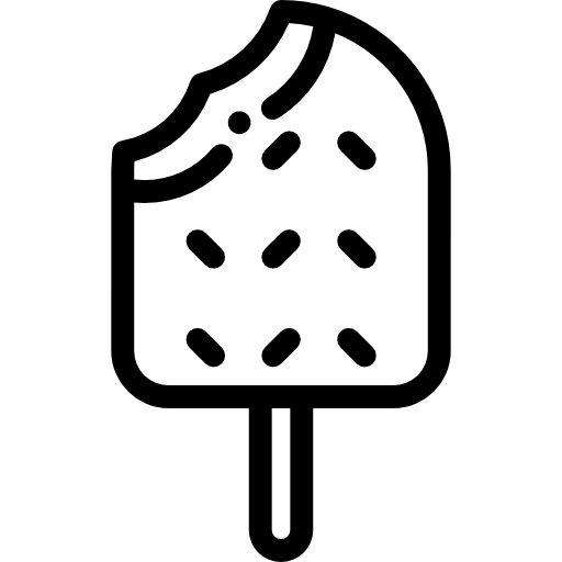 Мороженое Detailed Rounded Lineal иконка