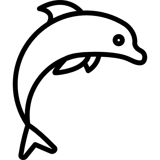 Dolphin Special Lineal icon