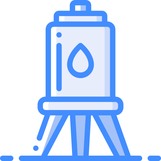torre de agua Basic Miscellany Blue icono