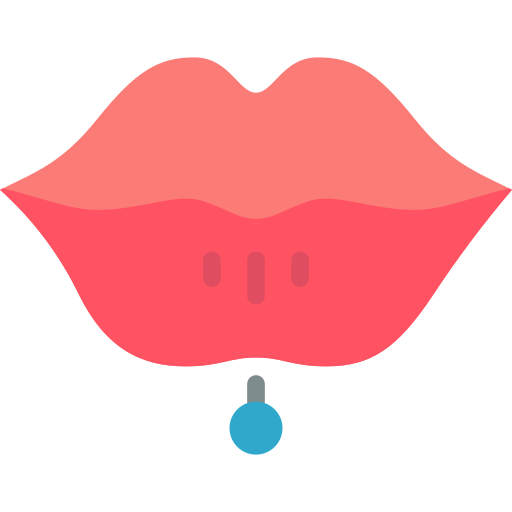 lippen Basic Miscellany Flat icoon