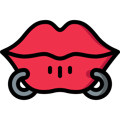 Lips Basic Miscellany Lineal Color icon