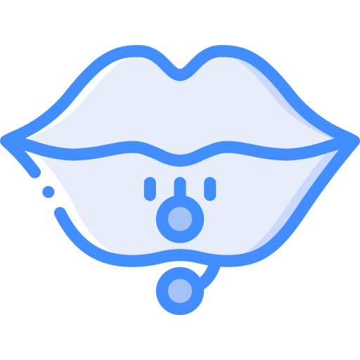 lippen Basic Miscellany Blue icoon