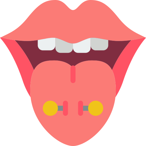 Tongue Basic Miscellany Flat icon