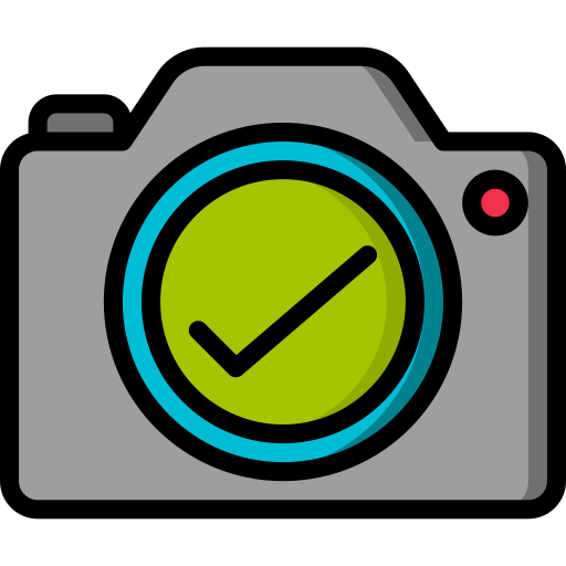 카메라 Basic Miscellany Lineal Color icon