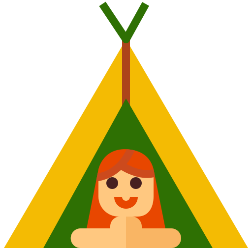 キャンプ Mangsaabguru Flat icon