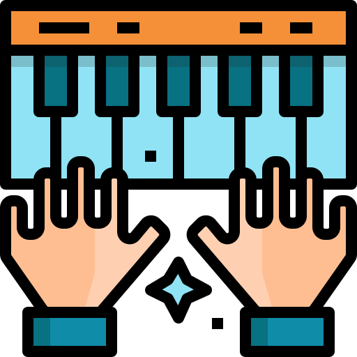 piano Mangsaabguru Lineal Color icono
