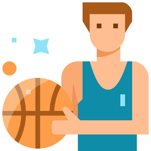 baloncesto Mangsaabguru Flat icono