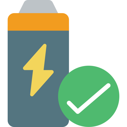 batterie Basic Miscellany Flat icon