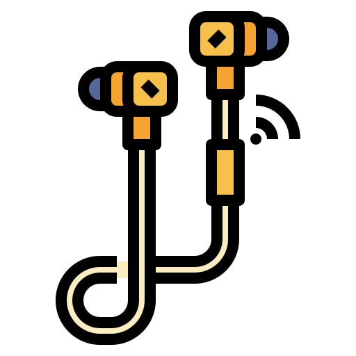 Earphone Ultimatearm Lineal Color icon