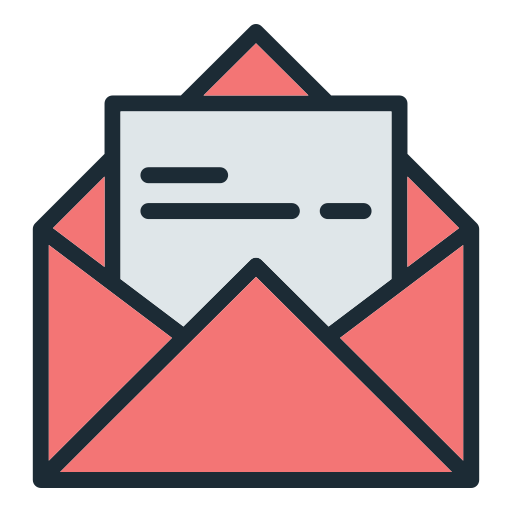 Envelope Generic Outline Color icon