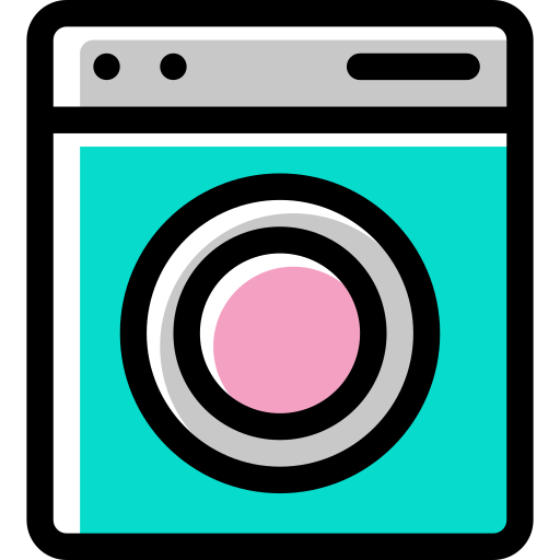 洗濯機 Generic Color Omission icon