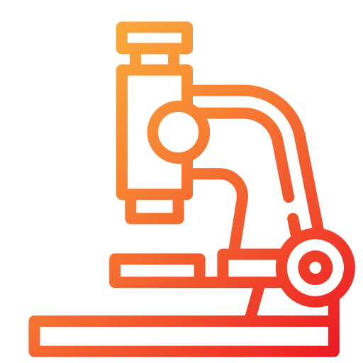 microscopio Generic Gradient icona
