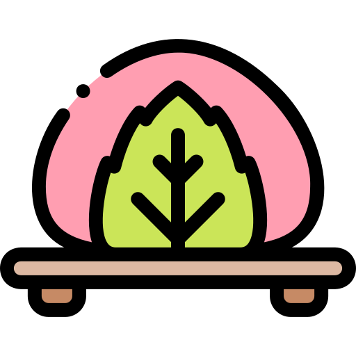 Mochi Detailed Rounded Lineal color icon