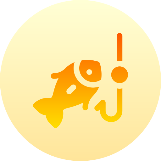 pesca Basic Gradient Circular icono