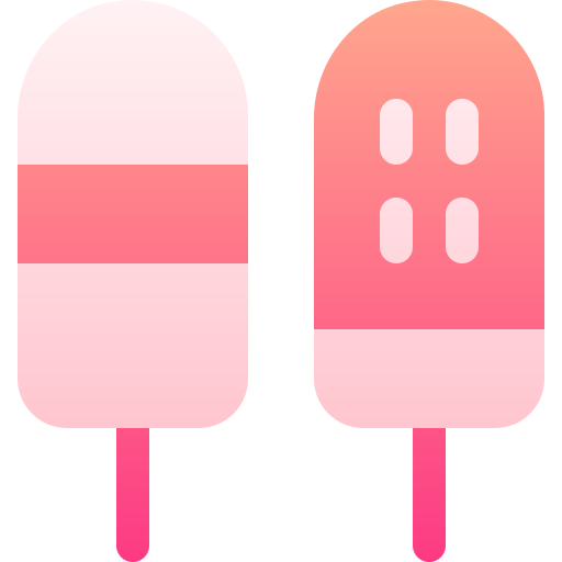 아이스크림 Basic Gradient Gradient icon