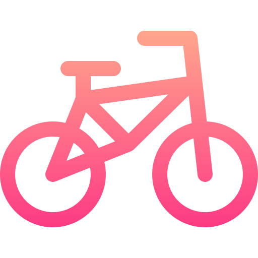 bycicle Basic Gradient Lineal color icon