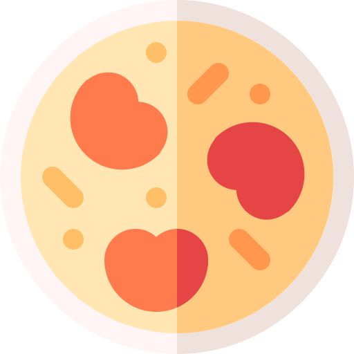 zuppa di fagioli rossi Basic Rounded Flat icona