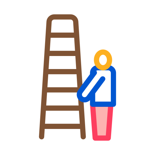 ladder Generic Outline Color icoon
