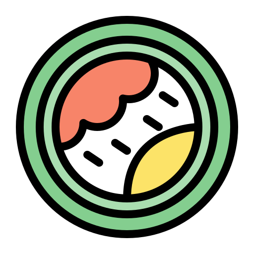 Roll fish Generic Outline Color icon