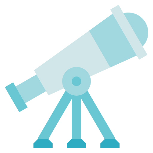 망원경 Generic Blue icon