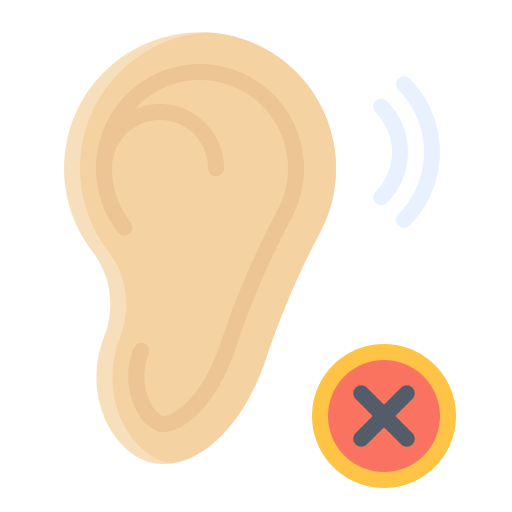 聴覚障がい Generic Flat icon