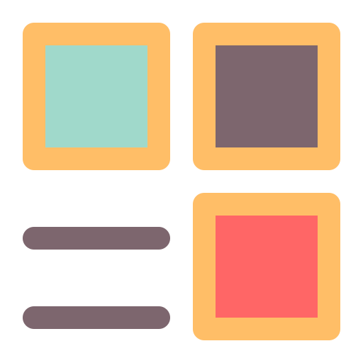 Layouts Generic Outline Color icon