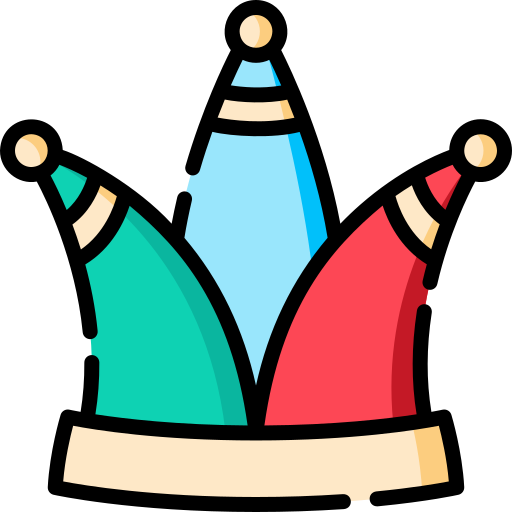 道化師の帽子 Special Lineal color icon