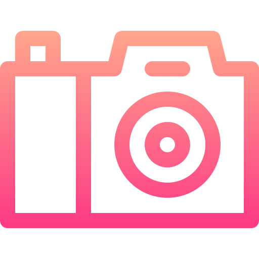 Камера Basic Gradient Lineal color иконка