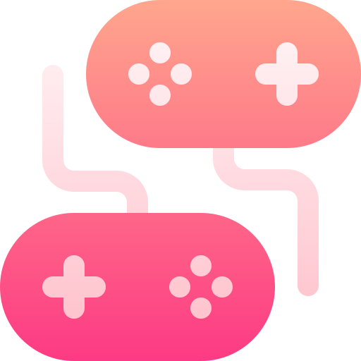 テレビゲーム Basic Gradient Gradient icon