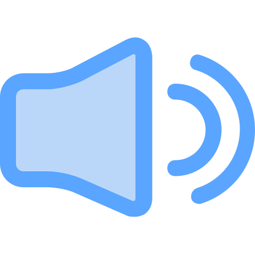 audio Generic Blue icoon