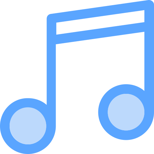 음악 Generic Blue icon