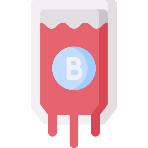 bloedgroep b Special Flat icoon