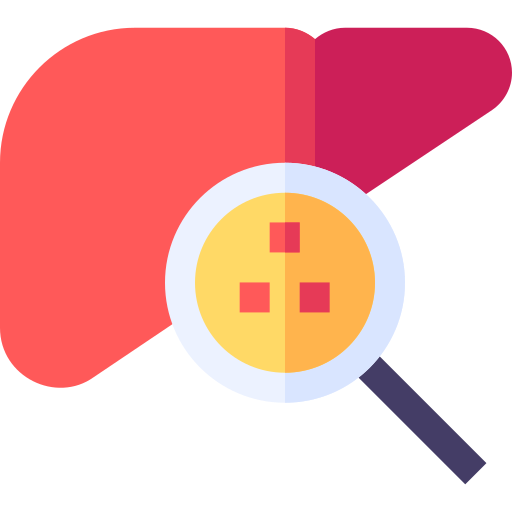 Hepatitis Basic Straight Flat icon